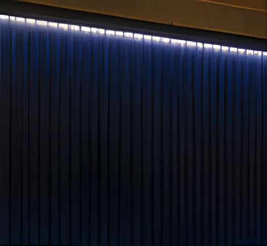 Blauw ledaccent